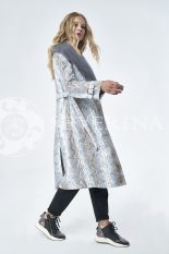 doletskiy 1197 155x233 - Пальто из натуральной кожи с отделкой мехом норки П-043