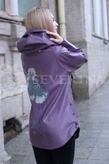 gen4696 155x233 - Куртка из итальянской экокожи фиолетового цвета Э-001