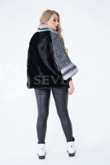 lev300268 155x233 - Куртка из меха норки с отделкой мехом орилага и рукавами из твида Chanel Н-137-1