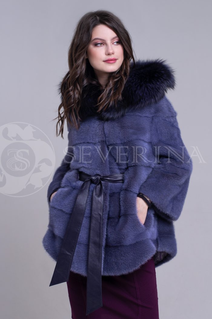 fioletovaja norka kapjushon chernyj meh korotkaja 3 700x1050 - пальто из меха норки темно-фиолетового цвета инжир с отделкой тонированным мехом лисы