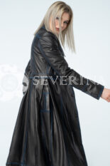 kozhanoe palto 3 155x233 - Пальто из натуральной кожи с накладными карманами