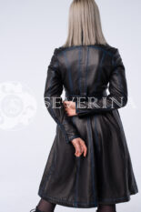kozhanoe palto 5 155x233 - Пальто из натуральной кожи с накладными карманами