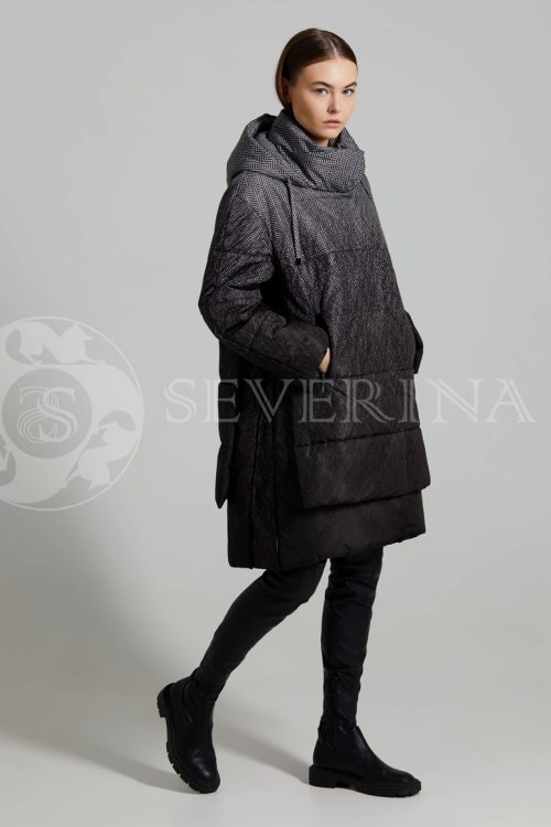 puhovik elochka gradient 2 500x750 - пальто утепленное с капюшоном "в ёлочку"