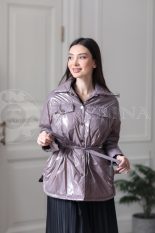 kurtka lavanda 6 155x233 - Куртка-рубашка из утепленной плащевки лаке ЯВ-100