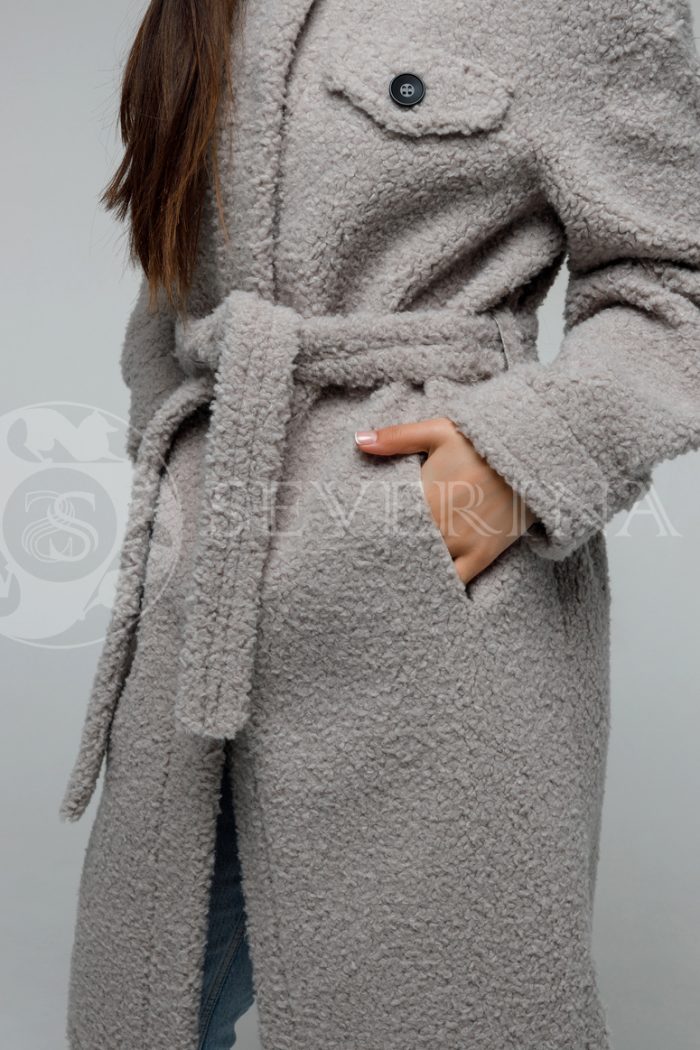 palto rubashka seroe jekomeh 4 700x1050 - Пальто-рубашка из экомеха серого цвета SM2145