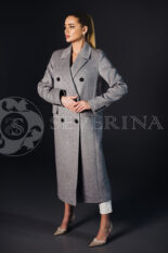 palto dvubortnoe seroe 1 1 155x233 - Пальто классическое двубортное серого цвета