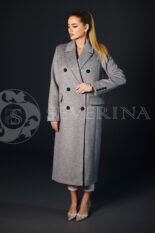 palto dvubortnoe seroe 3 155x233 - Пальто классическое двубортное серого цвета